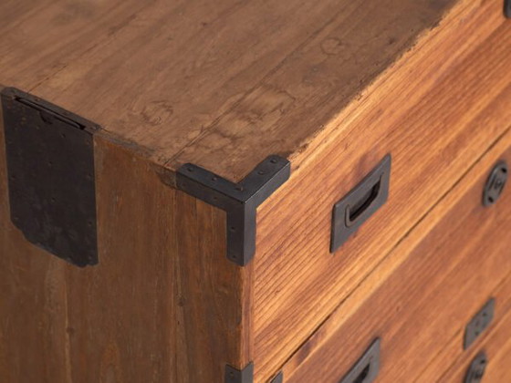 Antique Japanese Tansu Merchant's Chest of Drawers - Taishō / Showa Period (c. ) #36 – Iron (photo 11 of 40)