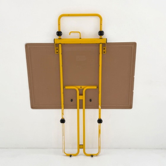 Image 1 of Clino Tubular Folding Wall Table by Mario Mazzer for Magis, 1980s