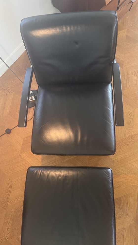 Image 1 of Gispen 405 fauteuil met hocker