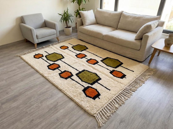 Unique Tapis Berbère Marocain 200/310cm – Wool (photo 5 of 7)