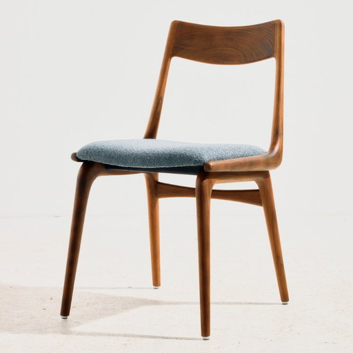 Silla de comedor Boomerang modelo 370 de teca MK11871 de Alfred Christensen para Slagelse Møbelværk. Juego (photo 2 of 15)
