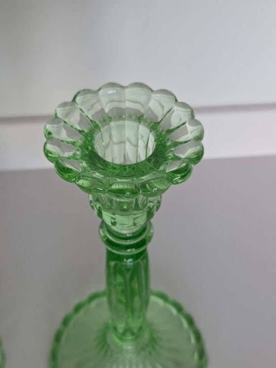 Image 1 of 2 candelieri vintage verdi