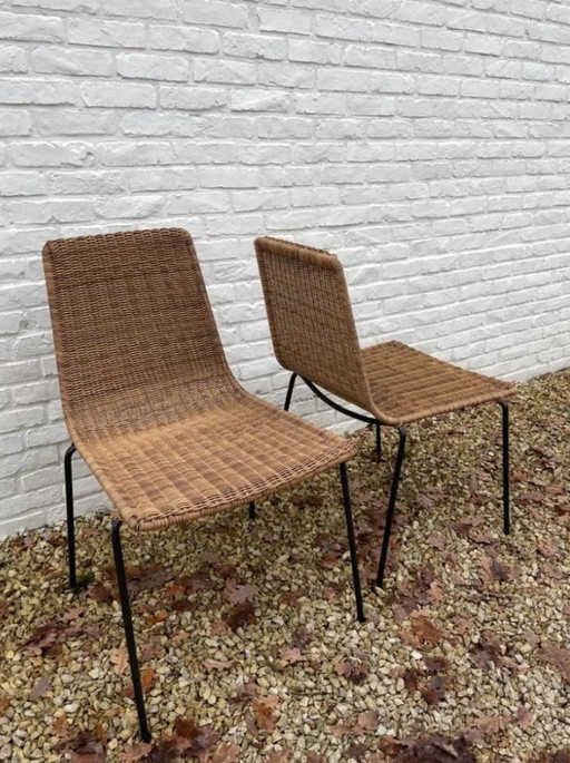 Sillas de exterior 2 piezas