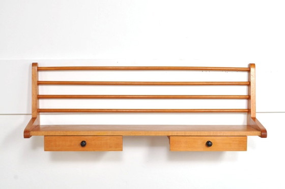 Étagère Murale Vintage en Hêtre Mid-Century, Années 1950 – Objets déco, Wood (photo 6 of 7)