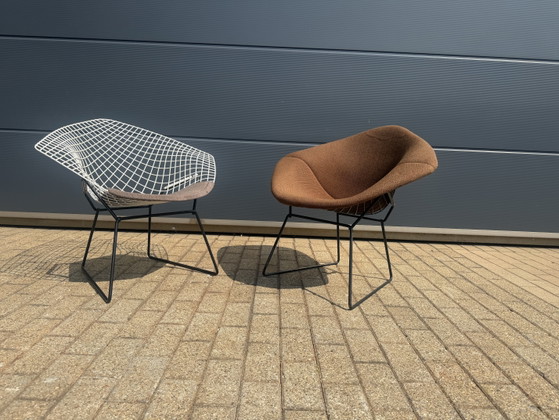 Originele Vintage Knoll Bertoia Diamand Chair TOPstaat!! – Fauteuils, Metal, Textile (photo 14 of 14)