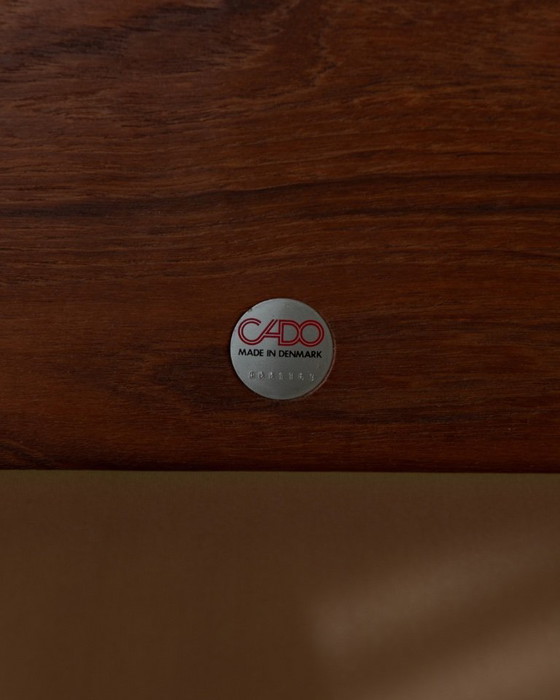 Image 1 of Vintage Senator Armchairs by Ole Wanscher for Cado Set of 2 | Danish Teak Lounge Chairs | Scandinavian Modern | 1960s