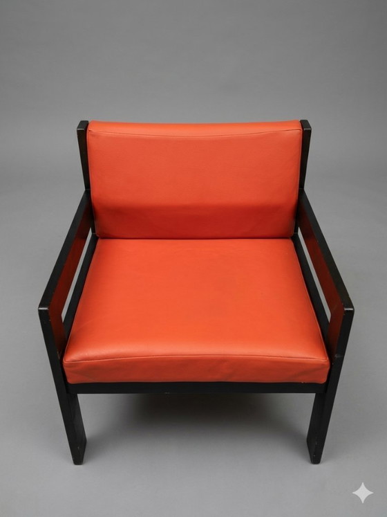 Image 1 of Vintage lounge stoelen uit backstage Trix Antwerpen - set van 2
