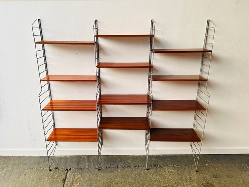1960s Mid-Century modern Ladderax shelving system  by Robert Heal for Staples