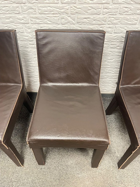 Image 1 of Set of 4 ‘SAAR’ chairs by Piet Boon