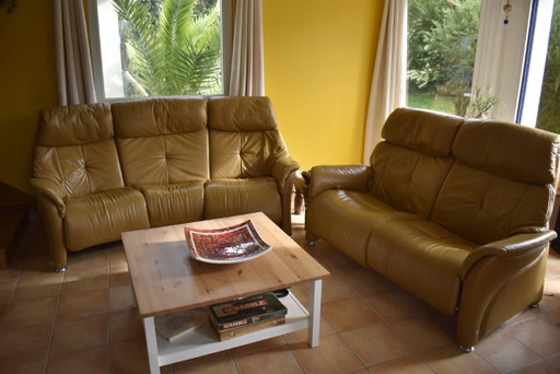 HIMOLLA Relaxhimo 4216 Ledersofagarnitur, Zwei- und Dreisitzer