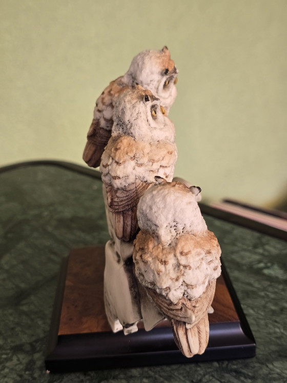 Giuseppe Armani Owls on Roof - Vintage Porcelain Figurine – Decorative Objects (photo 9 of 10)