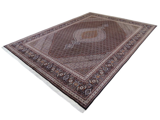 Image 1 of Tabriz Mahi - 350 x 249 cm - Wolle und Seide auf Baumwolle - Handgeknüpft