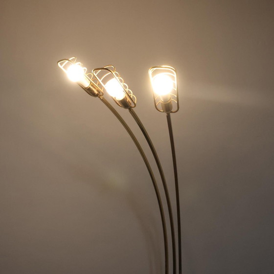 Image 1 of Romeo Rega Attr. Lampada Pavimento Hollywood Regency 1970’s Design Modernariato