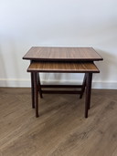 Vintage 1960s Side Table Set/Nesting Tables