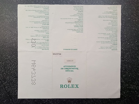 Image 1 of Rolex Submariner anchor (+ wallet and calendar)