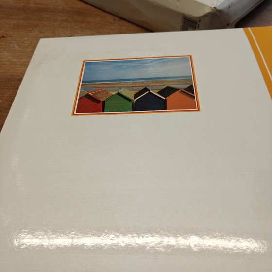 Image 1 of Albums photo vintage neufs de 1988 et 1990 avec boîtes d'origine et étiquettes de prix BEF.