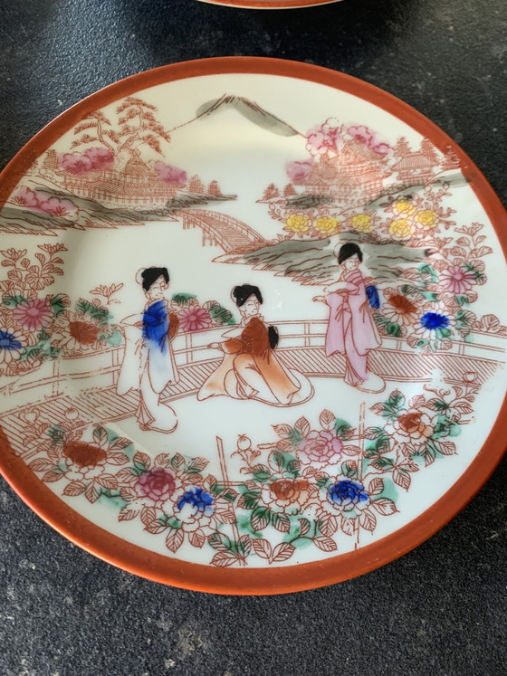 Théière – vintage Japans, Art de la table, Metal, Porcelain (photo 9 of 12)