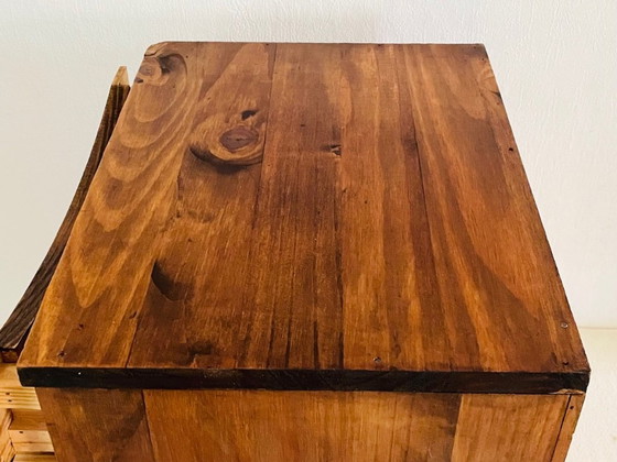 Image 1 of Mid-Century Schreibtisch-Aktenschrank/ Schreibtisch-Organizer