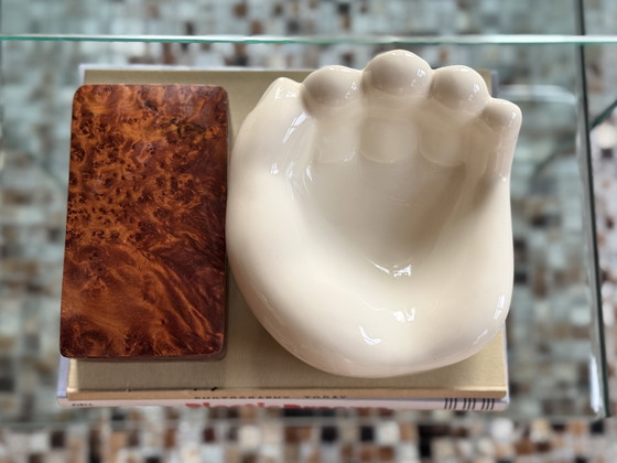 Vide-poche vintage en céramique, format XL, années 80 – Bols, Ceramic (photo 7 of 13)