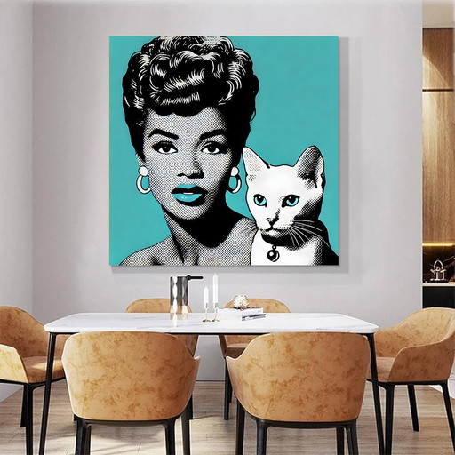 Poster Pop Art sur tissu