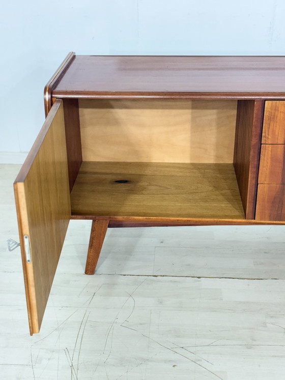 Image 1 of Mid-century sideboard / 1960s lowboard / vintage sideboard / chest of drawers