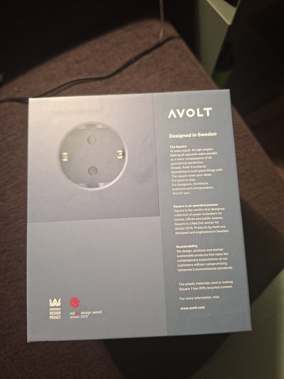 Image 1 of Avolt Square 1 Power Strip