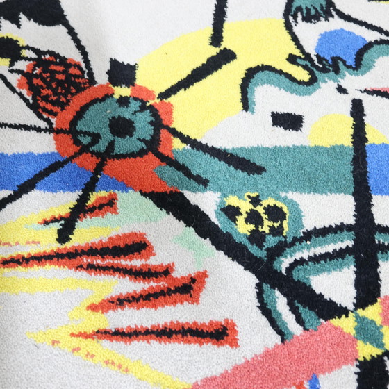 Image 1 of Kandinsky Wassily Dänemark Ege Art Line Teppichdesign 1980er Jahre