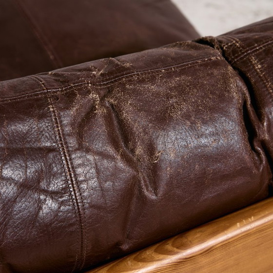 Image 1 of MK8962 Leren bankstel, set van 5