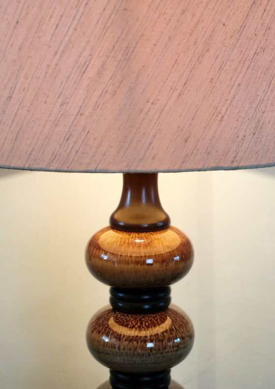 Image 1 of Grand lampadaire vintage en céramique de Kaiser Leuchten