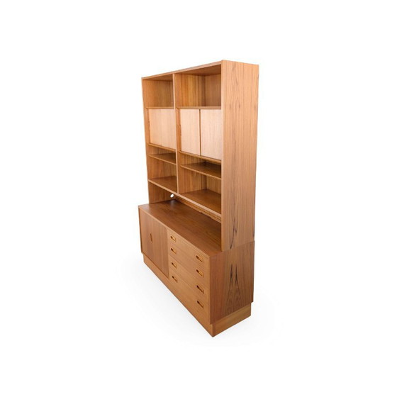 Poul Hundevad Libreria Mid-century in Teak Mobile Design Danese, Librerie, Legno, Marrone (foto 4 di 10)