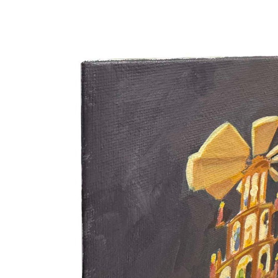 Image 1 of Peinture quotidienne, 20 x 20 cm, Sandra Kolondam