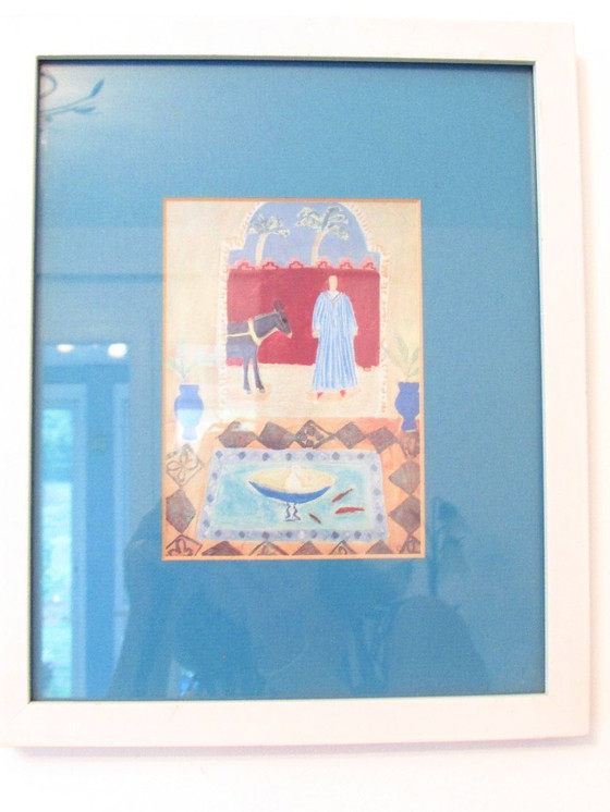 Image 1 of area of illustrations under glass by Christopher Corr