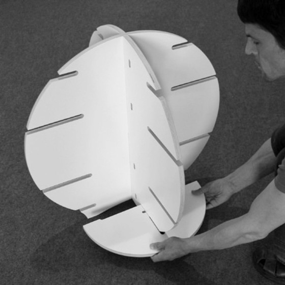 Image 1 of Estantería de pie Disko negra de ellips design