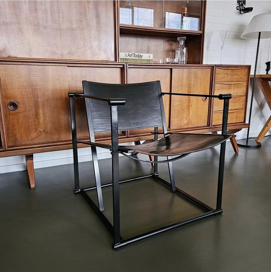 Image 1 of 'Kubus' Fauteuil FM60 by Radboud van Beekum, Voor Pastoe Jaren 80