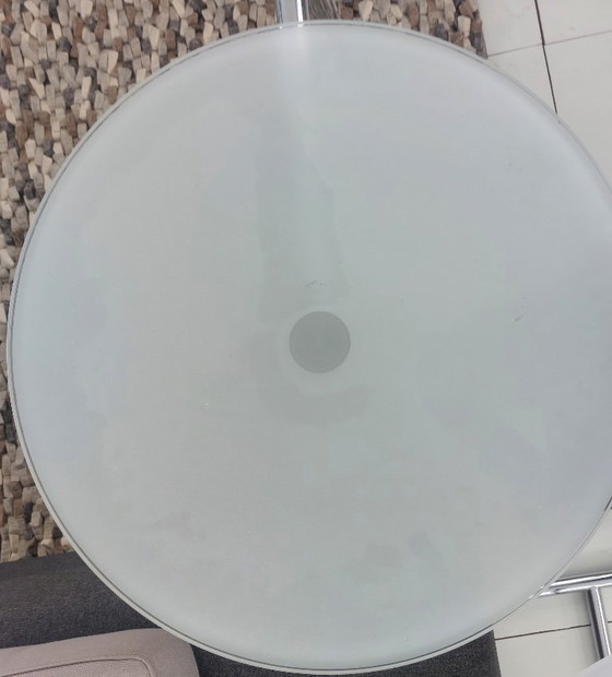 Image 1 of tavolini laterali 2 pezzi tavolini di design in vetro/smerigliato