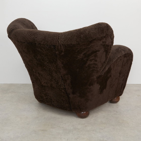 Image 1 of Märta Blomstedt 'Aulanko' fauteuil, jaren 1940