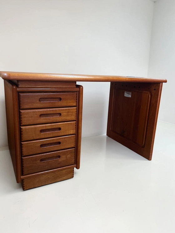Salin Møbler Teak Bureau – Deens Modern Design met 5 Lades | Made in Denmark – Wood, Mid Century Modern (photo 3 of 18)