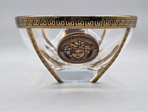 (Fruit) bowl thick-walled crystal "Medusa"
