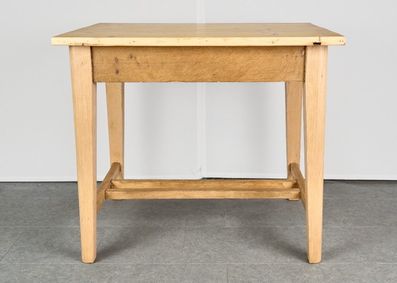 Vintage Wooden Table, Czechoslovakia – Dining tables (photo 7 of 15)