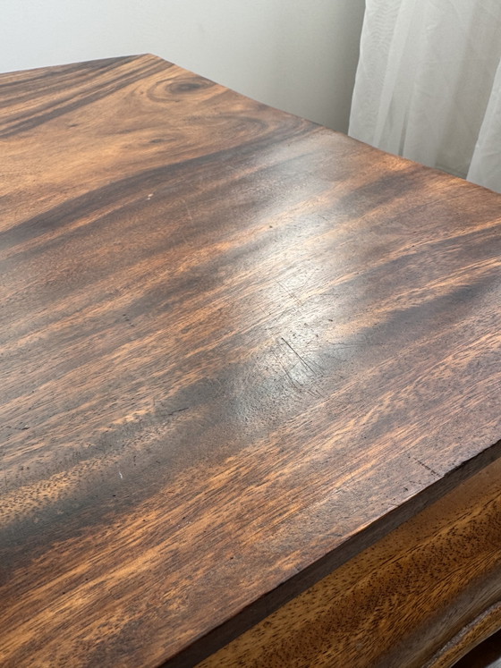 Image 1 of Couchtisch aus Holz im Opium-Stil / Beistelltisch / Couchtisch