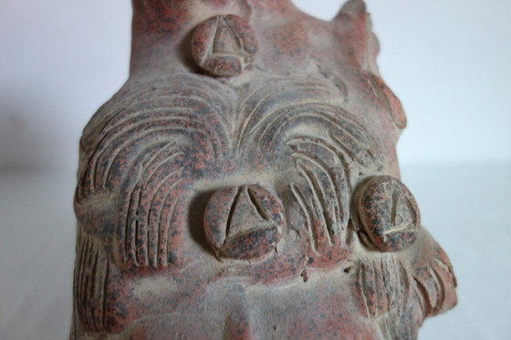 Image 1 of Ancient Mayan head sculpture of King Pakal