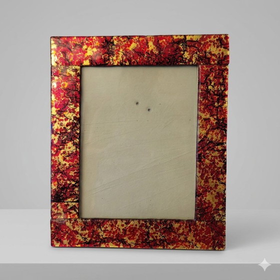 Image 1 of Marco grande de Murano con pan de oro, Hecho en Italia