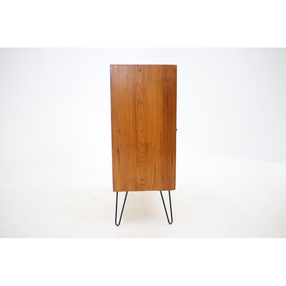 Image 1 of Vintage cabinet in wood and iron, Czechoslovakia 1960s