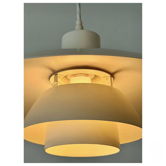 Vintage Louis Poulsen PH 4/3 – Poul Henningsen – Wit – Denmark – Hanglampen, Metal (photo 6 of 14)
