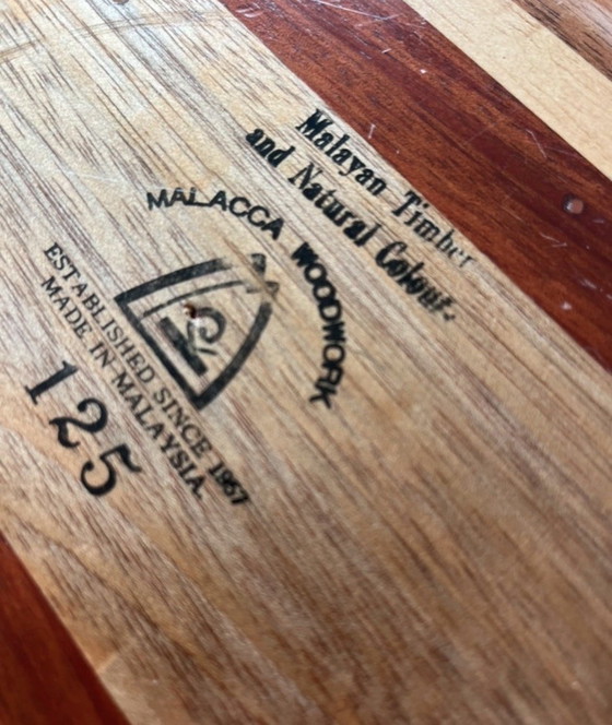 Image 1 of Vintage houten (fruit)schaal 