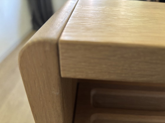 Image 1 of Sol Bureau Eiche Weiß geölt