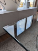 🏷️ VENTE - Table basse Fontana Arte « Tour Quadrato » – Gae Aulenti (1980)