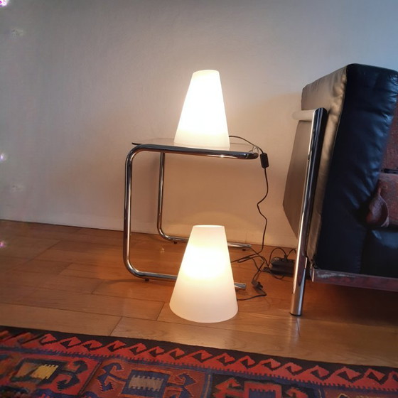 Image 1 of Paar SCE lampen model APCHE H28D22cm