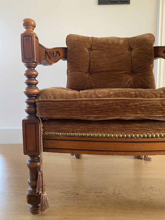 Image 1 of Gioretti fauteuil vintage originale staat