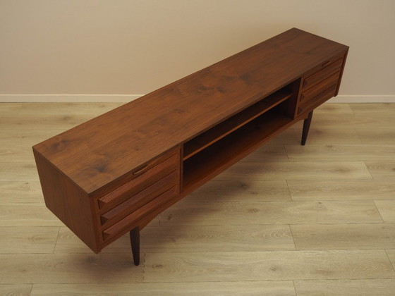 Credenza danese in teak con ripiani estraibili e cassetti, anni '70 – Credenze, Wood (photo 7 of 18)